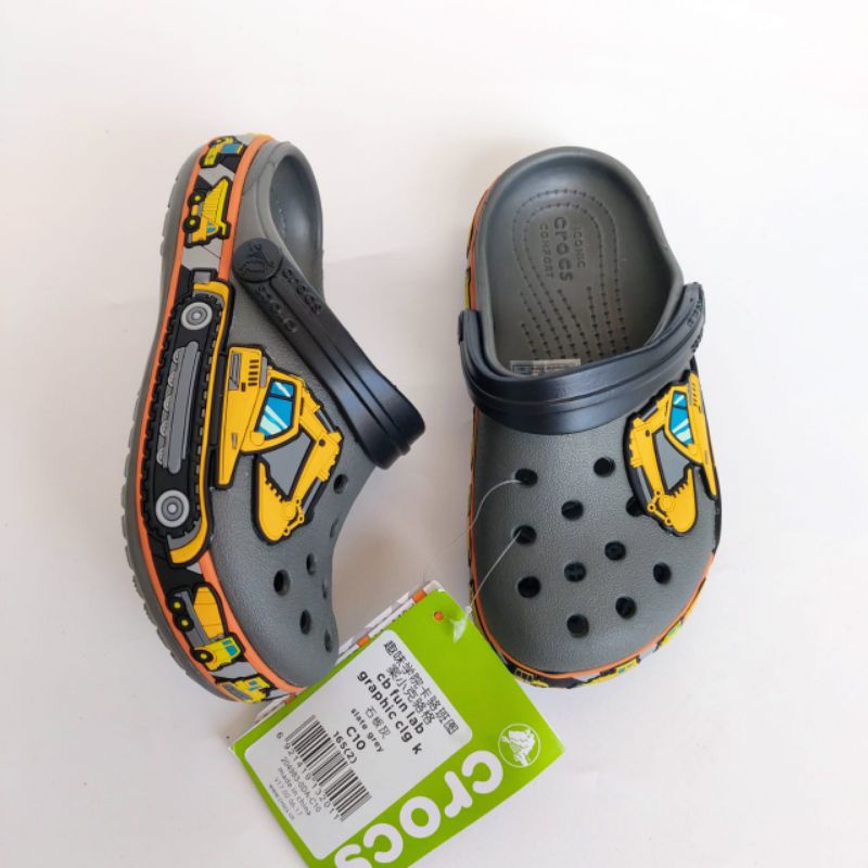 Crocs Anak fun lab Excavator / Sandal anak crocs clog Excavator