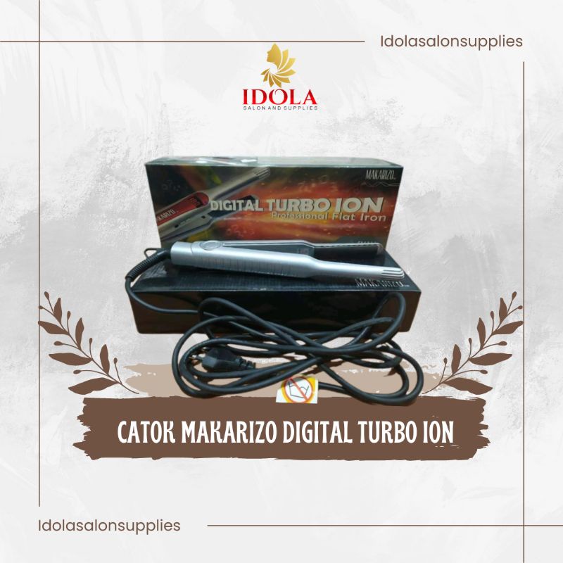 Catok Makarizo Digital Turbi Ion - Catokan Rambut