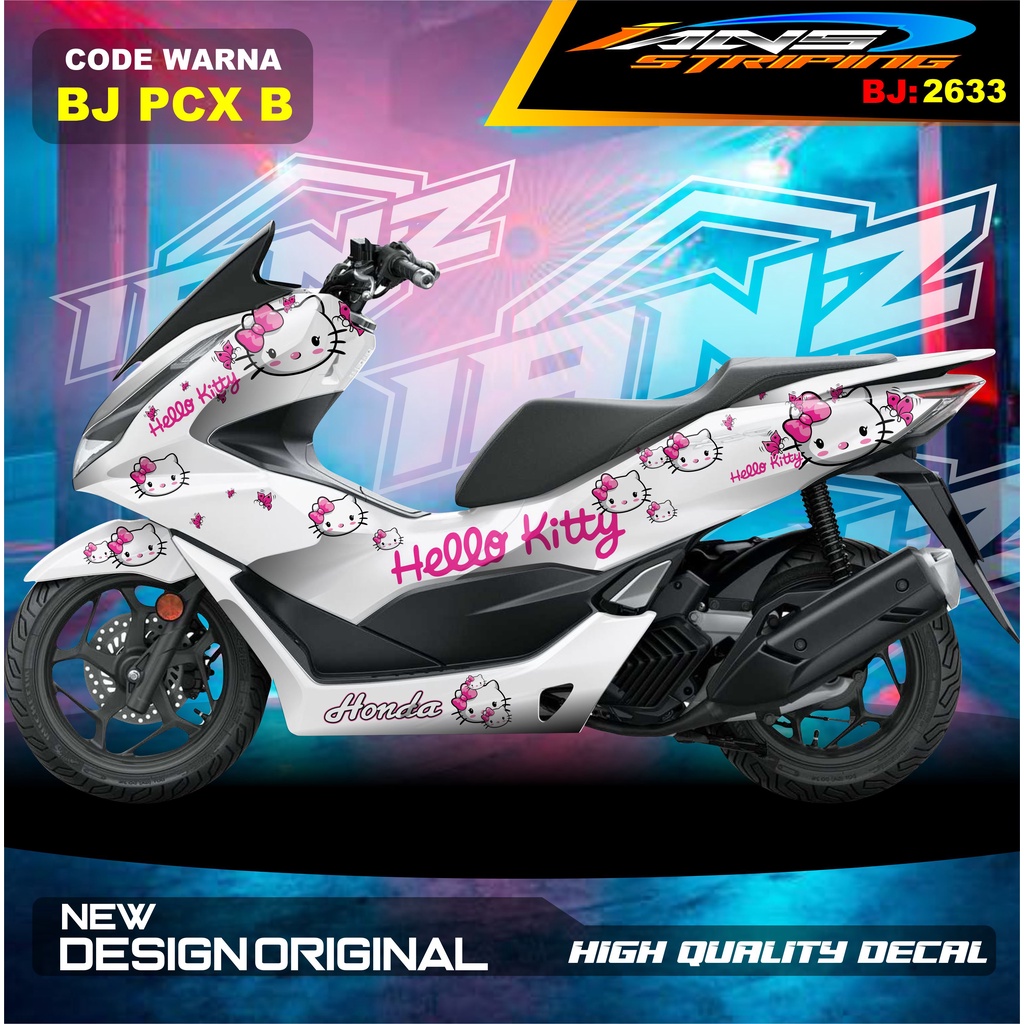 DECAL STIKER FULL BODY PCX 150 / DECAL STICKER MOTOR HONDA PCX 160 / STIKER FULL BODY PCX HIGH QUALITY / STIKER MOTOR