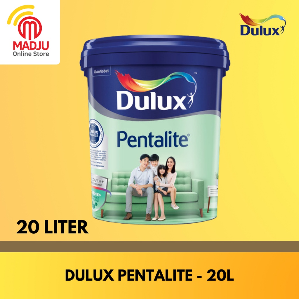 Jual Cat Tembok Dulux Pentalite 20kg Shopee Indonesia 3287