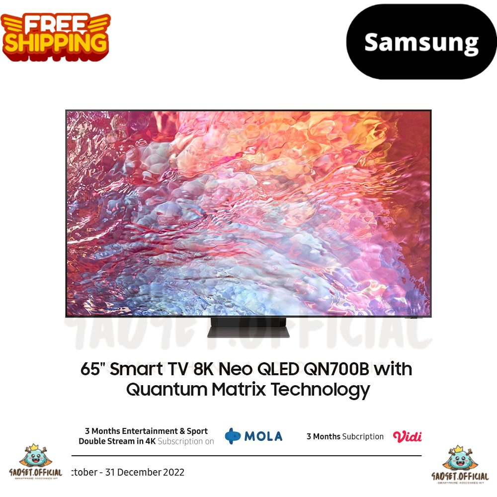 Samsung Smart TV 65 inch Neo QLED 8K QN700B Quantum Matrix Technology