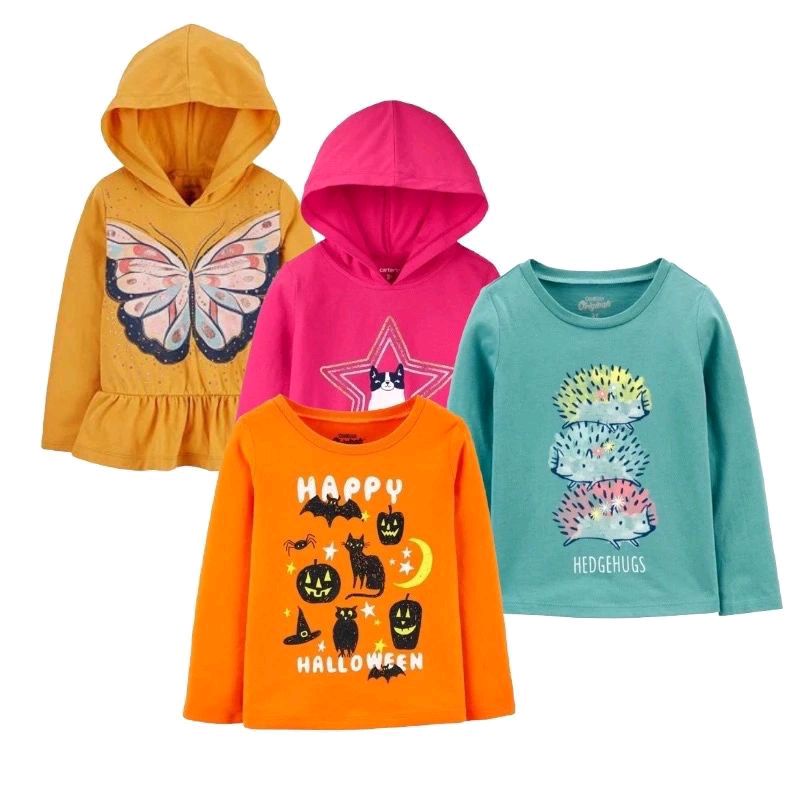 Carters Oshkosh Original Kaos Anak Lengan Panjang