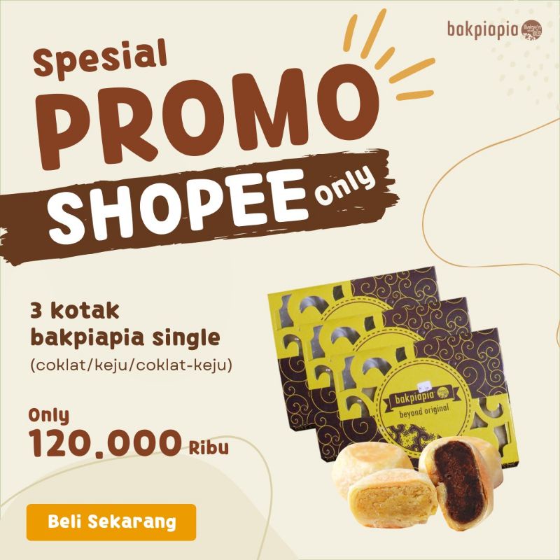 Jual Promo Bakpia Shopee Indonesia