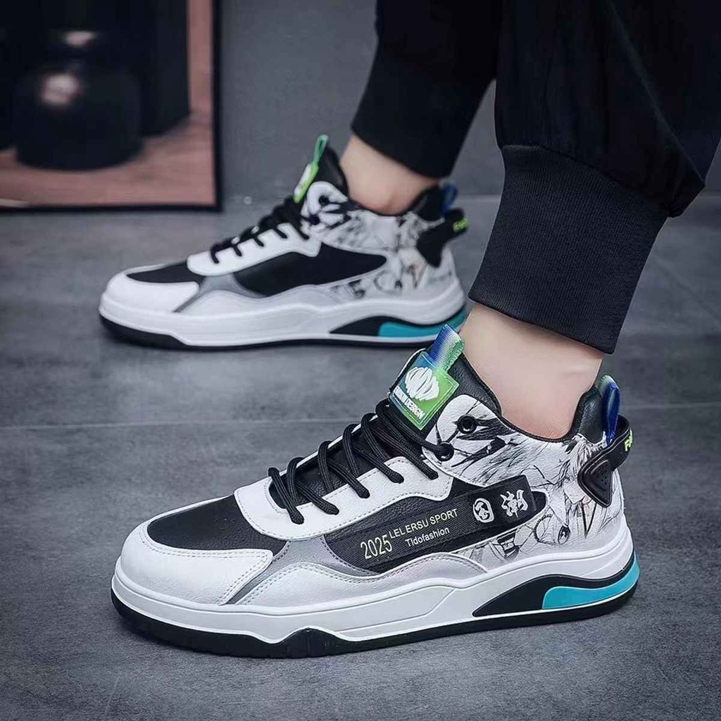 Sepatu Cowok Bertali Modis Casual Sneakers Sepatu Pria Casual Modis Original Keluaran Terbaru Bahan Ringan