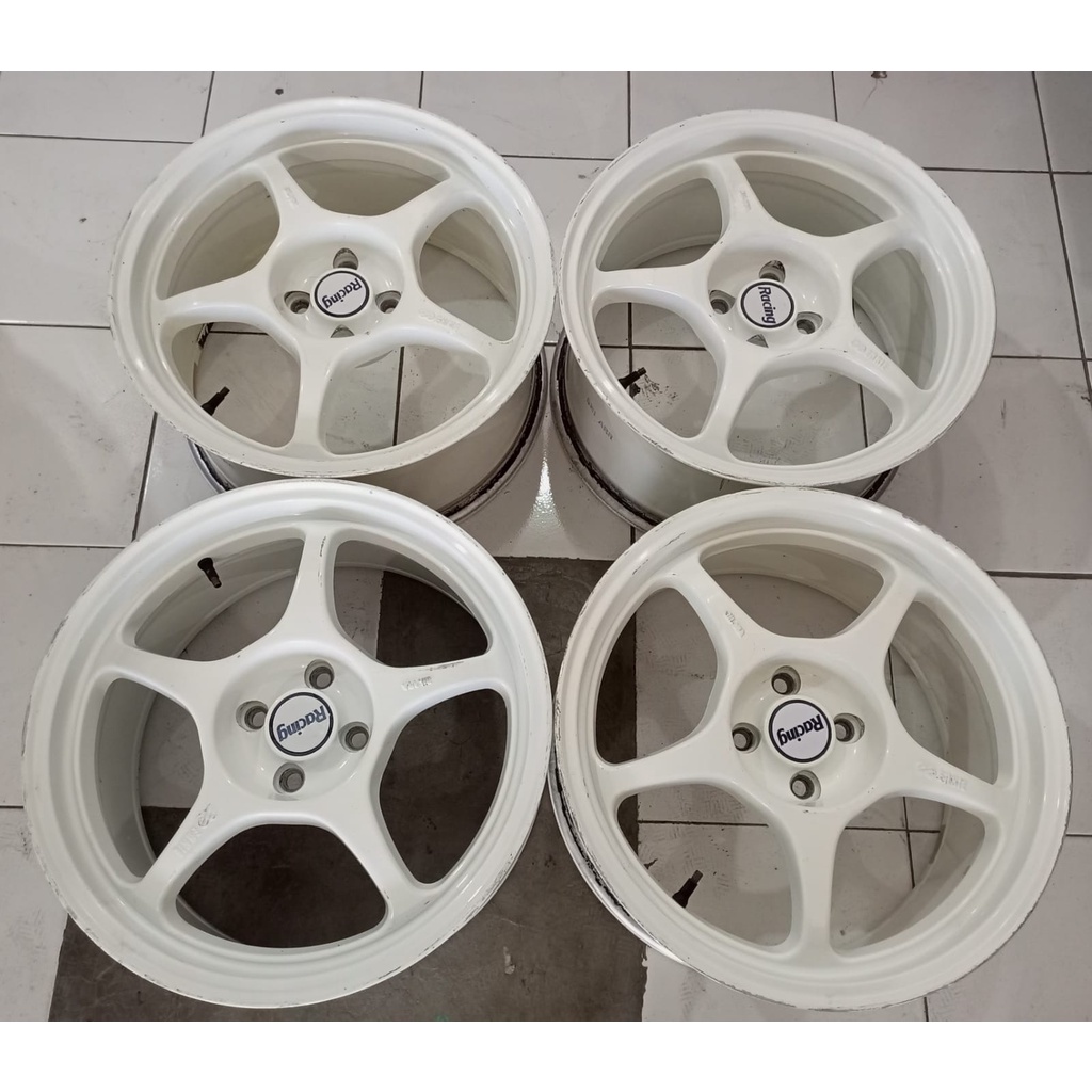 VELG MOBIL SECOND ENKEI RING 17 LEBAR 8 PCD 4X100 ET 35