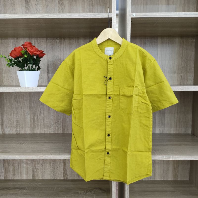 Concept Kemeja Kasual Anak Junior Tanggung Kerah Mandarin Sanghai Kemeja Koko Anak Laki Kemko Anak P