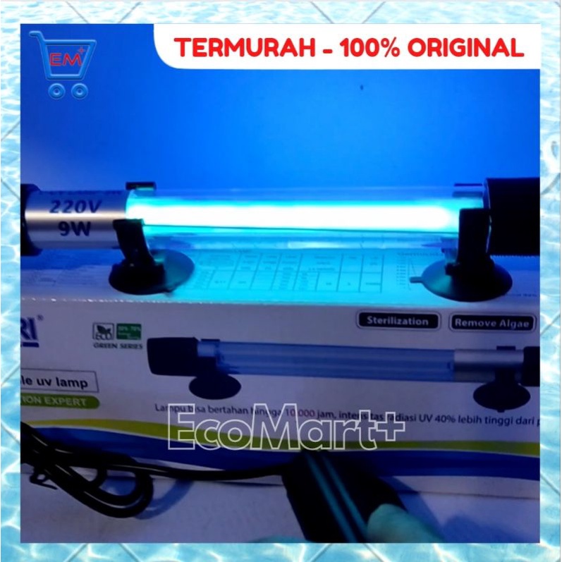 Lampu UV 9w Takari untuk Aquarium Aquascape