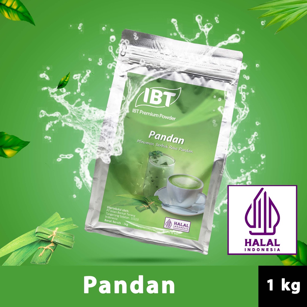 

Bahan Minuman Bubuk Rasa Pandan Serbuk IBT All-purpose Powder Premium