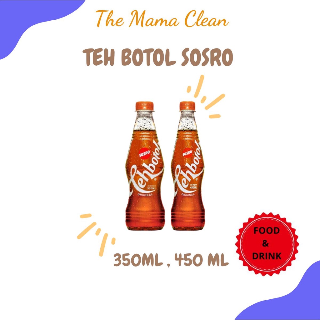 TEH BOTOL SOSRO BOTOL PET ORIGINAL