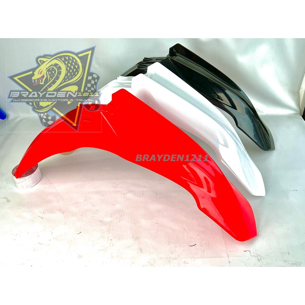 papan nomor dan spakbor depan crf 250 panjang