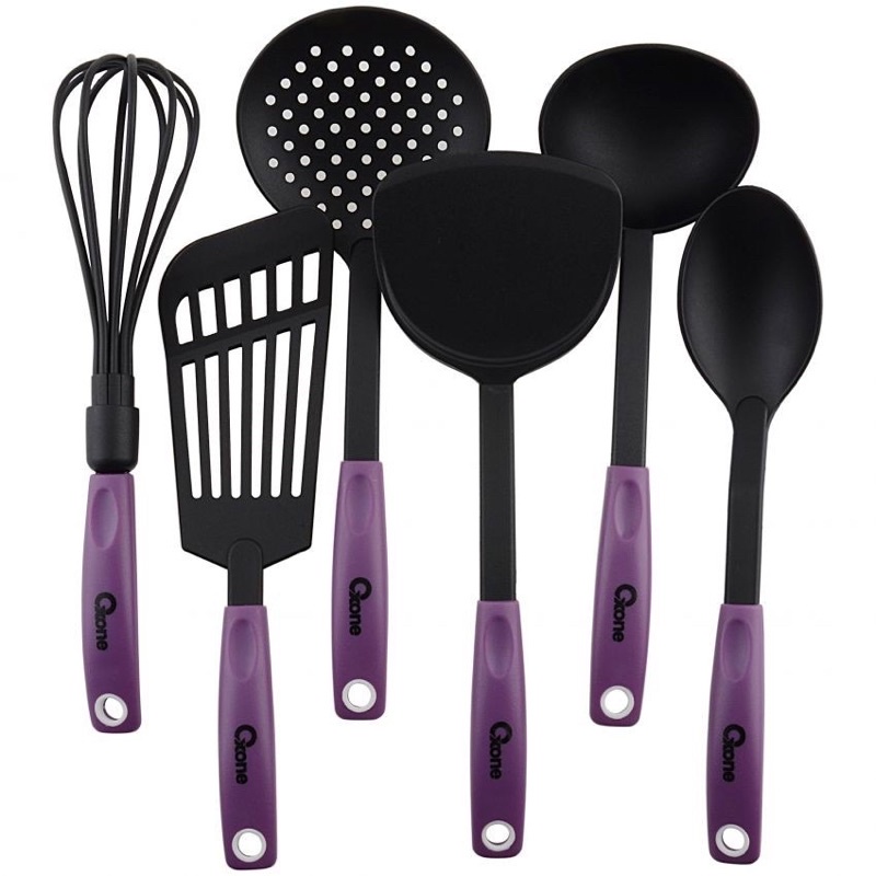 Spatula OXONE ox-953 Kitchen tools oxone 6pcs Nylon tahan panas