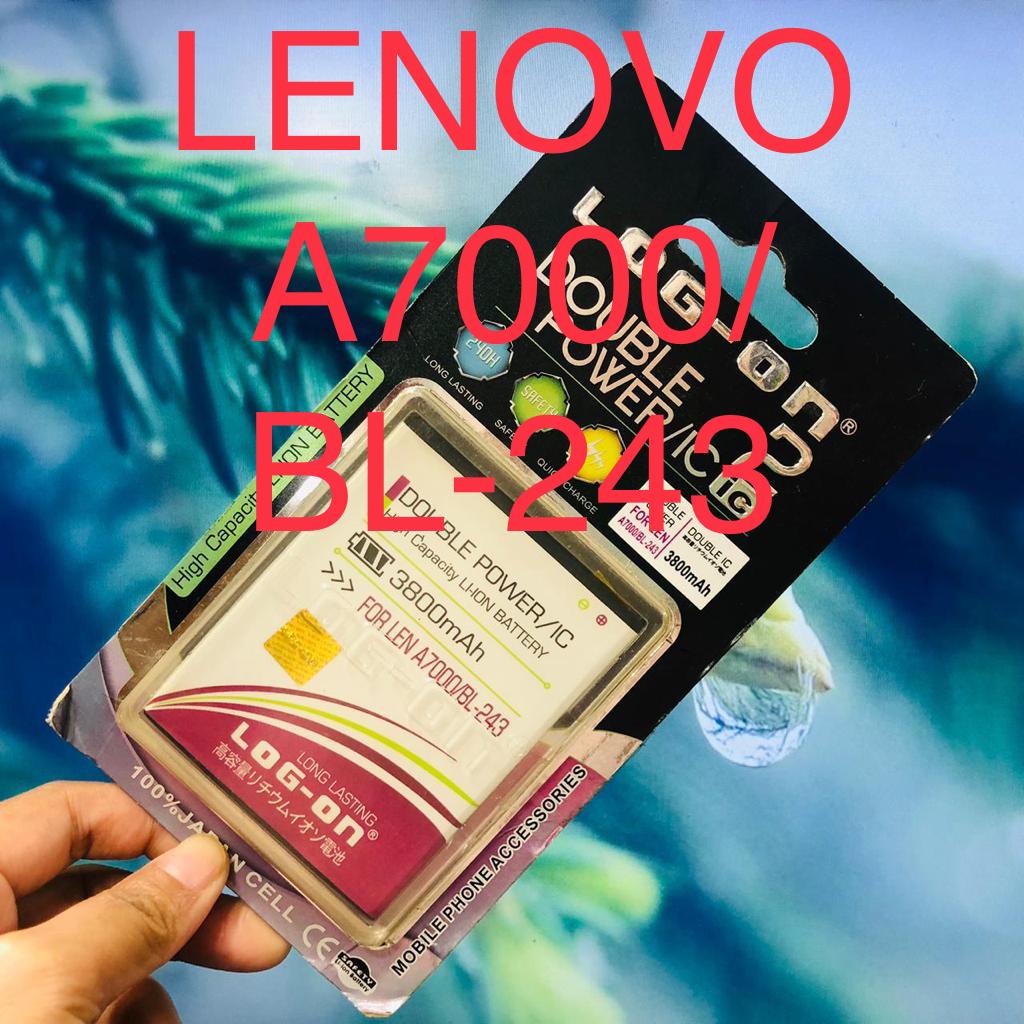PROMO!! BATERAI LOG ON DOBEL POWER LENOVO A316-A369/ LENOVO A680-A328/ LENOVO A706/ LENOVO A7000/ LENOVO P770/ LENOVO S920/ LG G4 STYLUS/ MAXTRON B13A