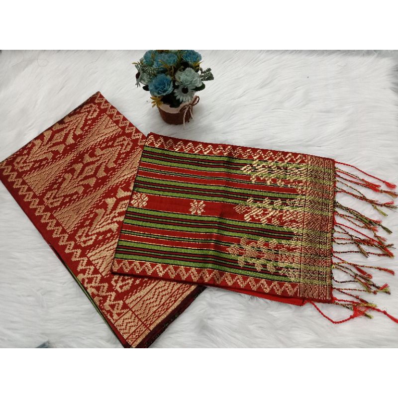 songket silungkang motif liris