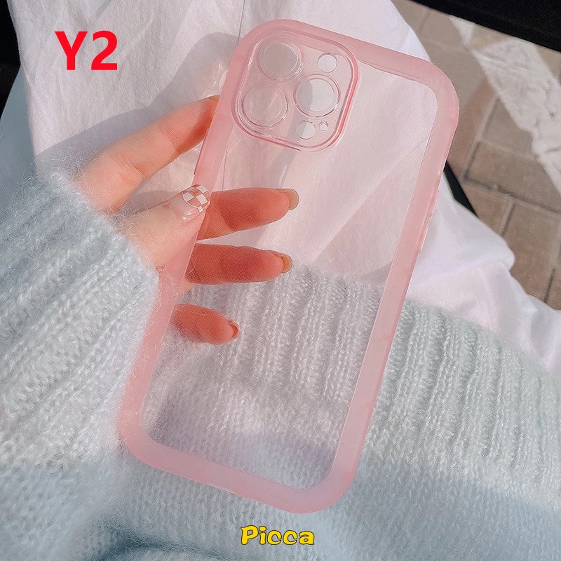 Soft Case TPU Transparan Shockproof Cover iPhone 11 12 Pro Max Plus X XS XR XS Max