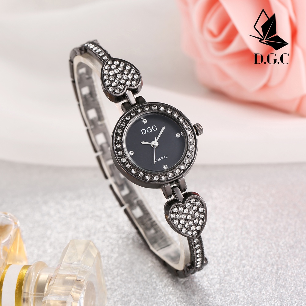 ✨DGC✨COD Jam Tangan Wanita Analog  Rantai Belimbing Casual Couple Murah Premium W243