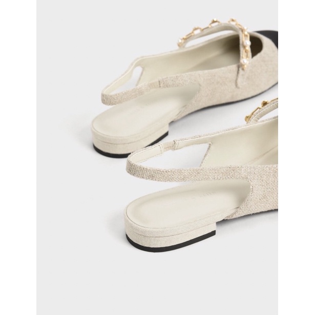 C sling back mary janes