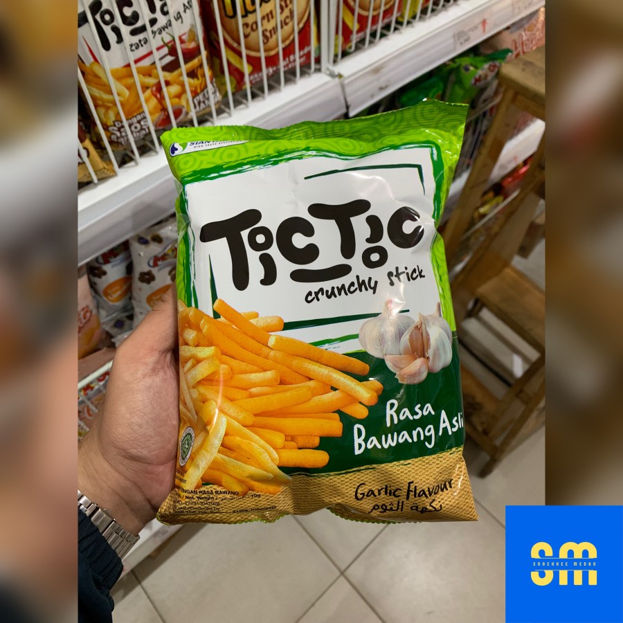 

TIC TIC CRUNCHY STICK RASA BAWANG ASLI GARLIC 70G