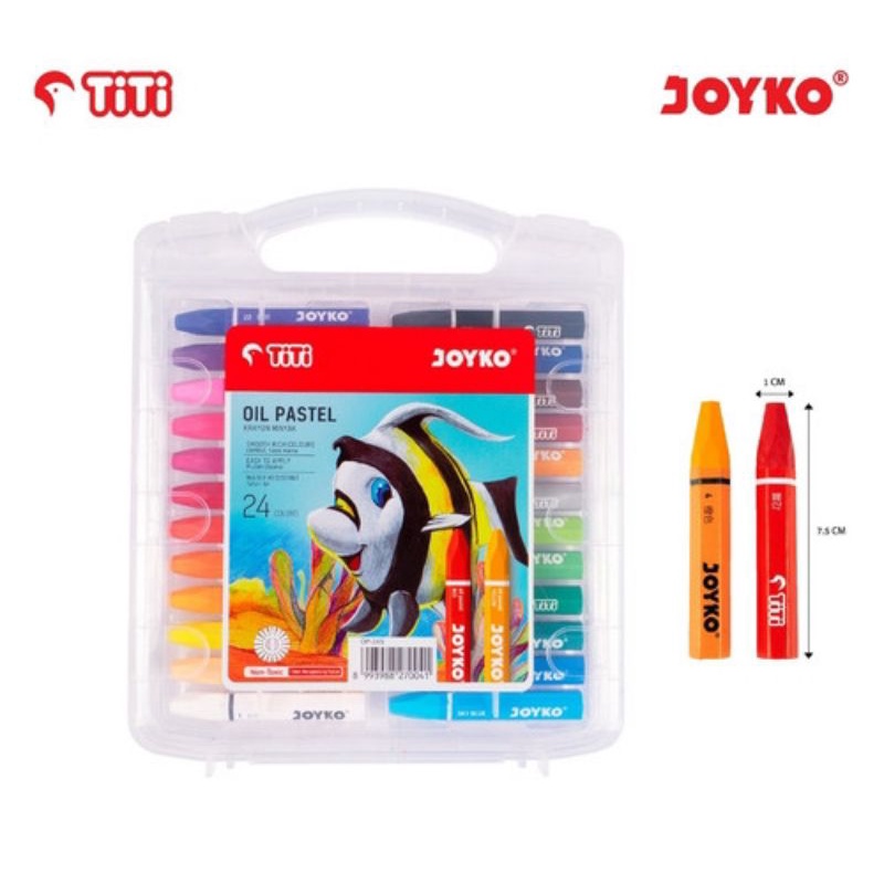 

Crayon Titi Joyko 12warna dan 24 warna