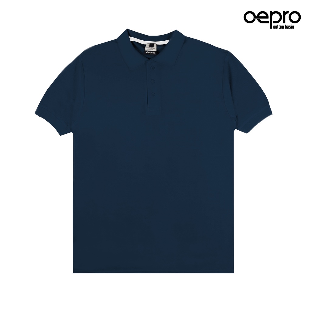Kaos Polo Premium | Kaos Kerah Premium | Polo shirt | Royal Navy | Full Katun | Oepro