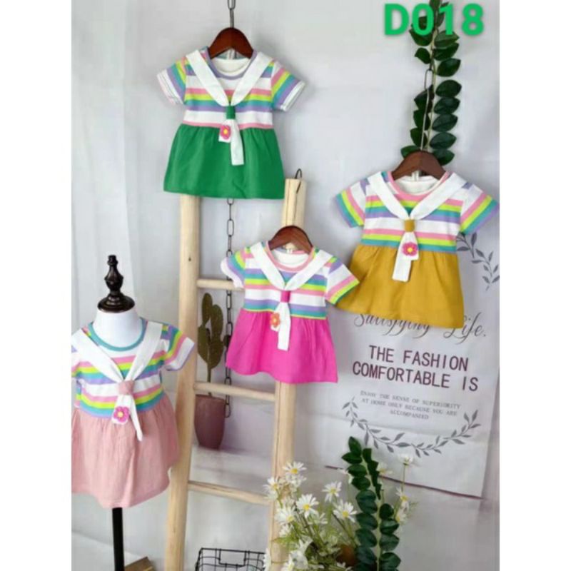 Dress anak import wayne kids 6bln-3tahun