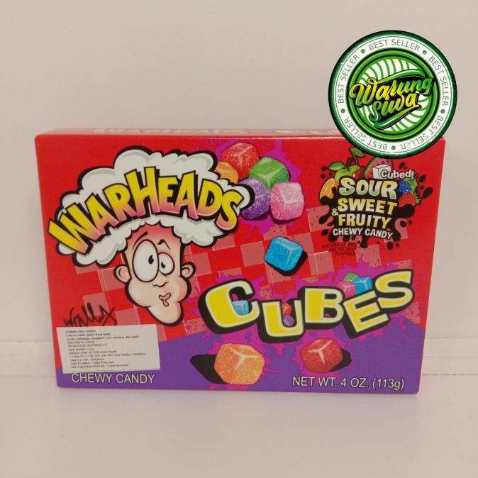 

BISA COD permen warhead war heads chewy cubes 113 gram /PERMEN LUNAK/PERMEN VIRAL/PERMEN MILO/PERMEN YUPI/PERMEN JADUL/PERMEN KARET