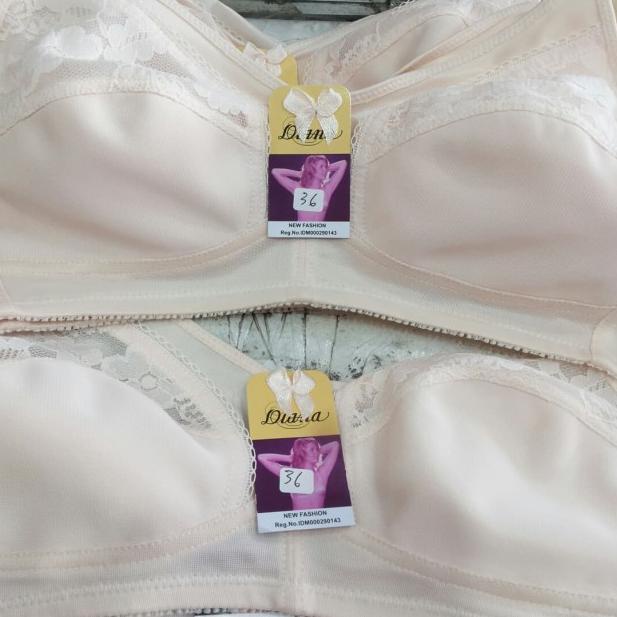 BH DIANA ASLI ORIGINAL seri 702 uk. 32 - 38 Tanpa Busa | BRA DIANA ORI - 34