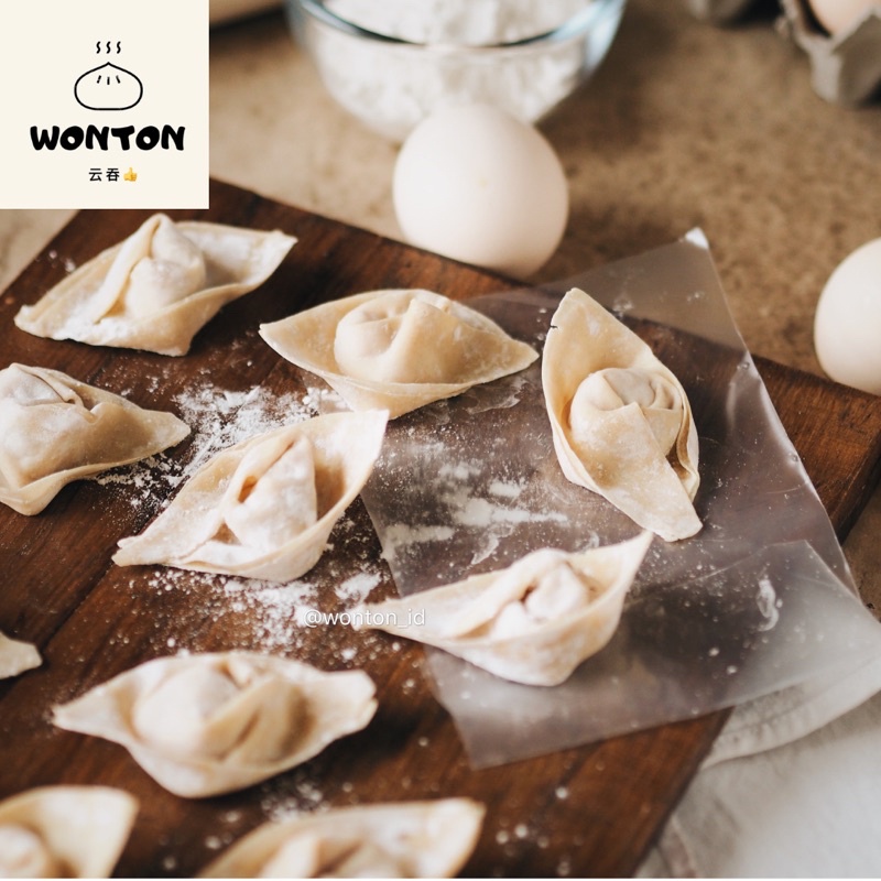 

HOMEMADE Original Wonton Premium Fresh Frozen Pangsit Fresh / pangsit enak / pangsit homemade / wonton id dimsum frozen food