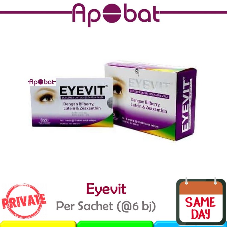 - ApObat - Eyevit Vitamin Mata Eye Vit Eyefit Tablet Biovison Fit AiVit aifit Eyvit Eyfit