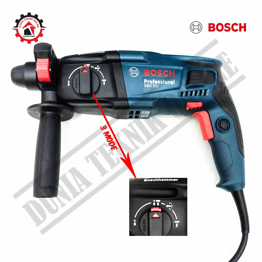PROMO Bosch GBH 220 DRE Rotary Hammer / Hammer Drill / Bor Hammer 20mm