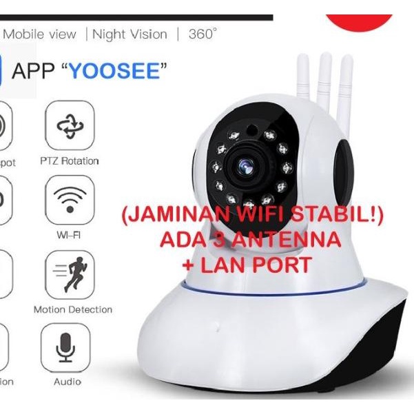 IP Camera HD 720P Kamera IP Wireless P2P CCTV - VARIAN 1