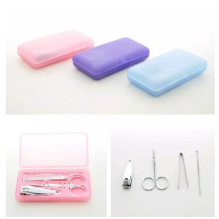 Menicure Pedicure Set 4IN1 / Manicure Pedicure Alat Gunting Kuku 4 in 1