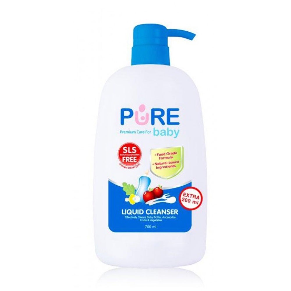 PureBB Pure Baby Pure BB Premium Care Liquid Cleanser 700 ml Pump - Refill / Liquid Laundry Detergent 700ml 450ml 900ml Refill / PureBB Detergent / PureBB Cuci Botol