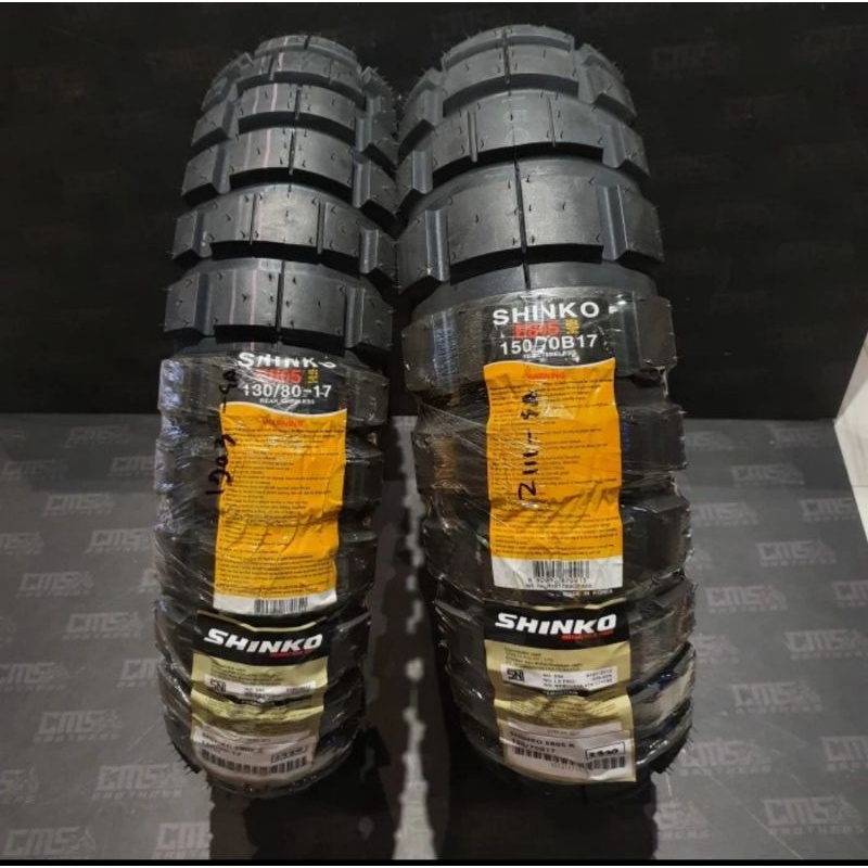 Ban Shinko Big block E805 ukuran130/70-17 & 150/70-17