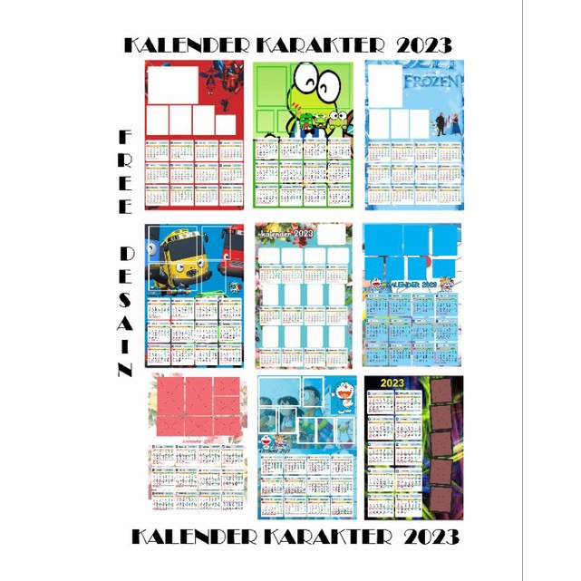 

KALENDER 2023 custom