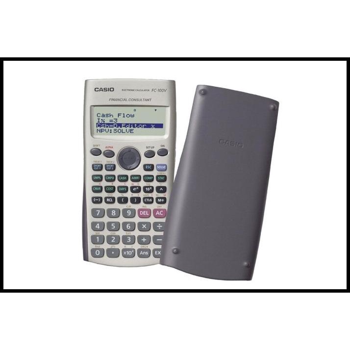 

Kalkulator Casio Fc-100V - Financial Consultant Calculator