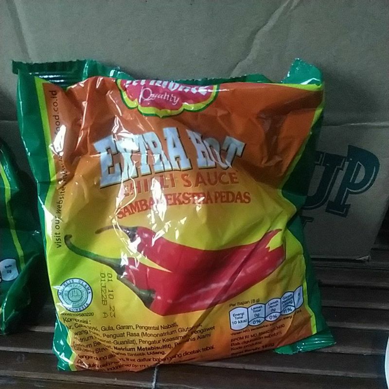 

Saus sambal delmonte saset