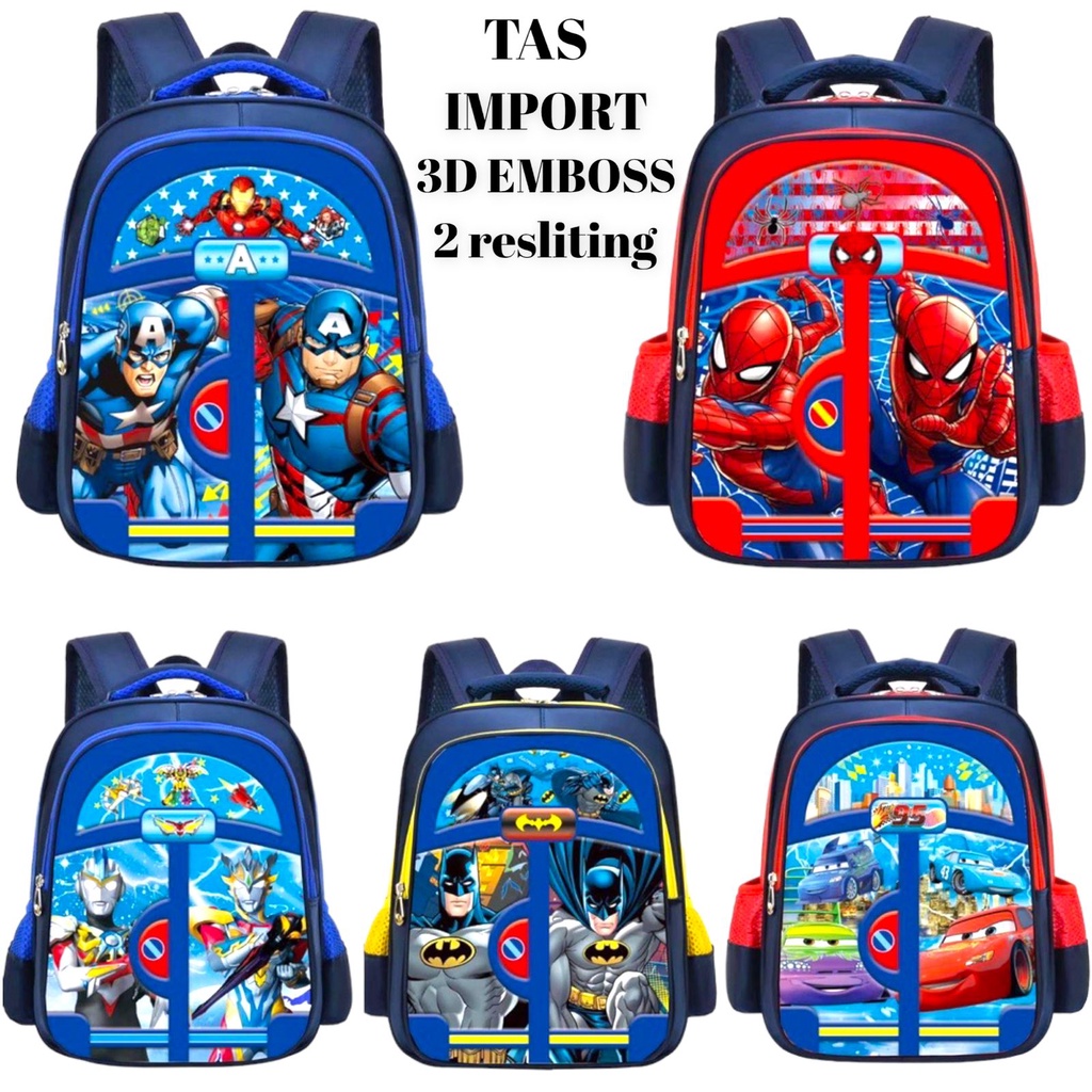 NEW TAS RANSEL ANAK SEKOLAH IMPORT UNTUK TK 00034-00069