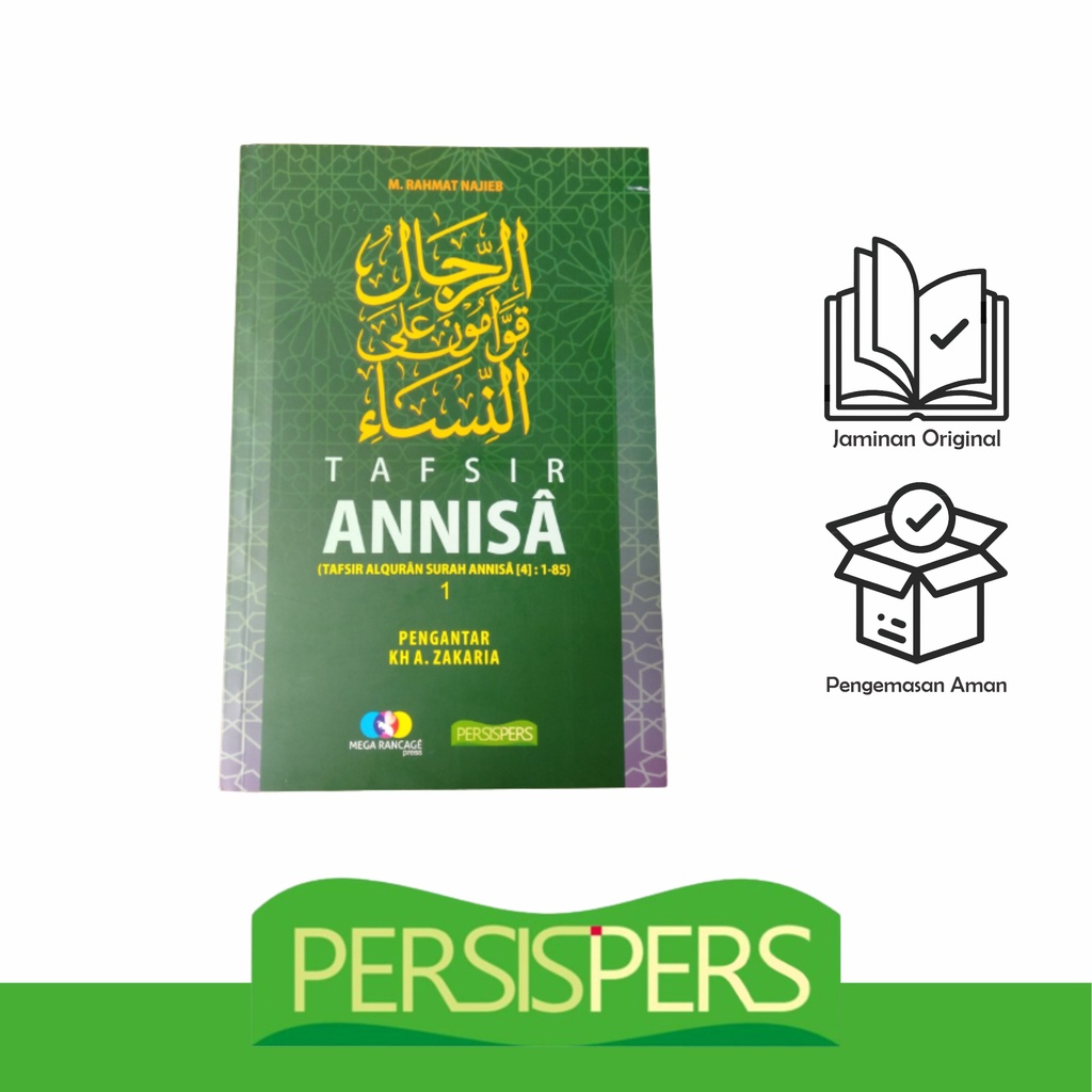 Tafsir Annisa 1 - M. Rahmat Najieb - Buku Tafsir - Persis Pers