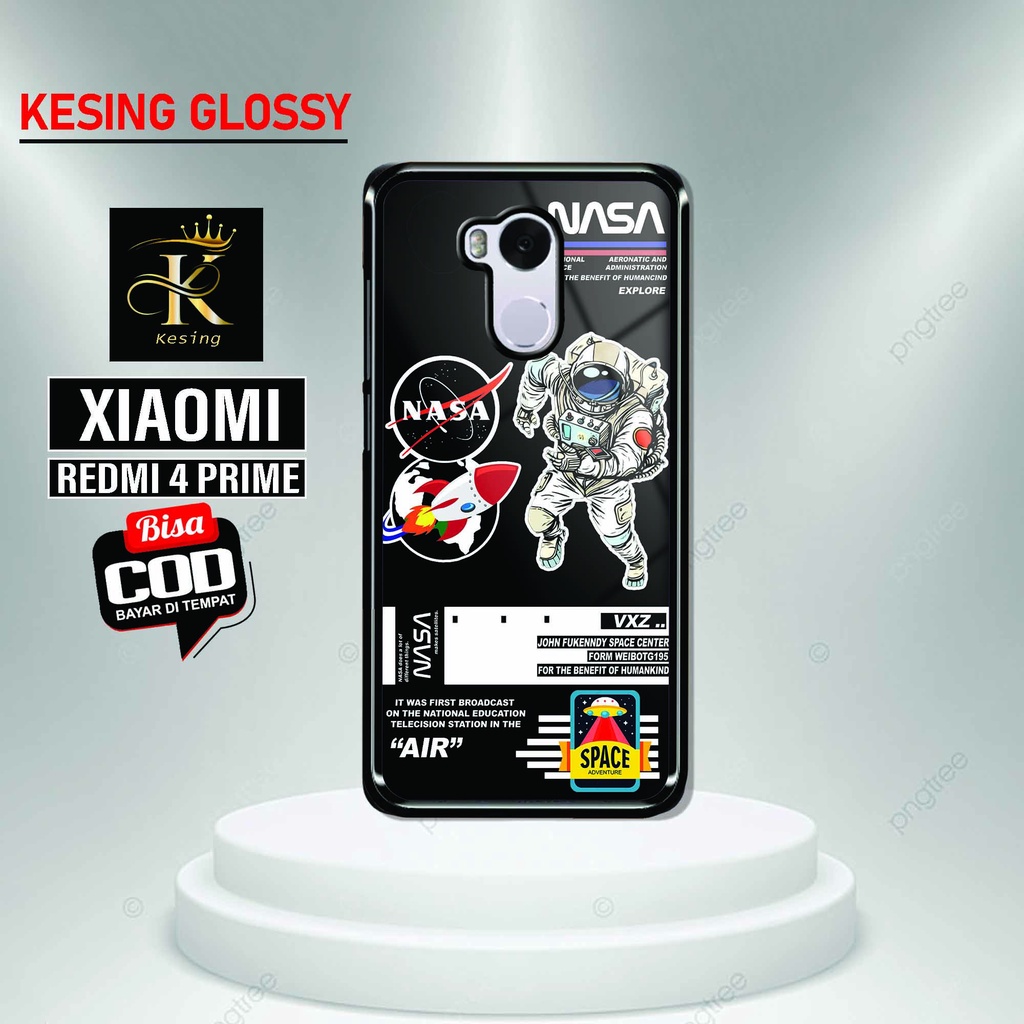 Case Redmi 4 Prime - Case Redmi 4 Prime Terbaru - Hardcase Glossy - Softcase Kaca - Case Redmi 4 Pri