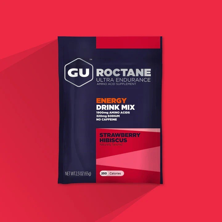 GU Roctane Energy Drink Mix Strawberry Hydration Electrolyte Endurance