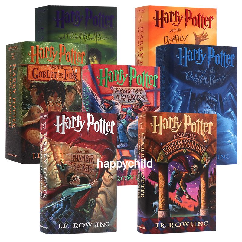 Original Harry potter edisi kolektor 7 books buku impor happychild