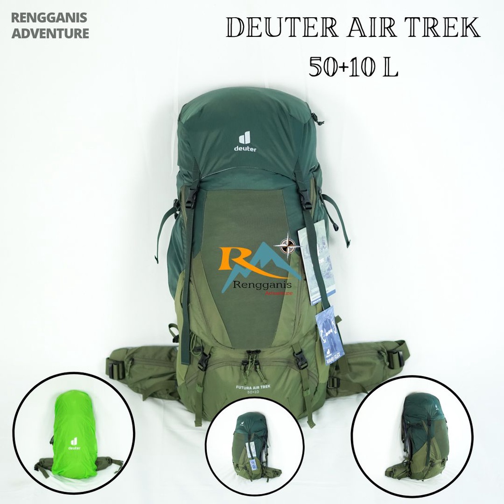 Tas Carrier DEUTER AIR CONTACT CORE 40+10 L FUTURA 32 L FUTURA AIR TREK 50+10 LITER Ransel Hiking Gunung