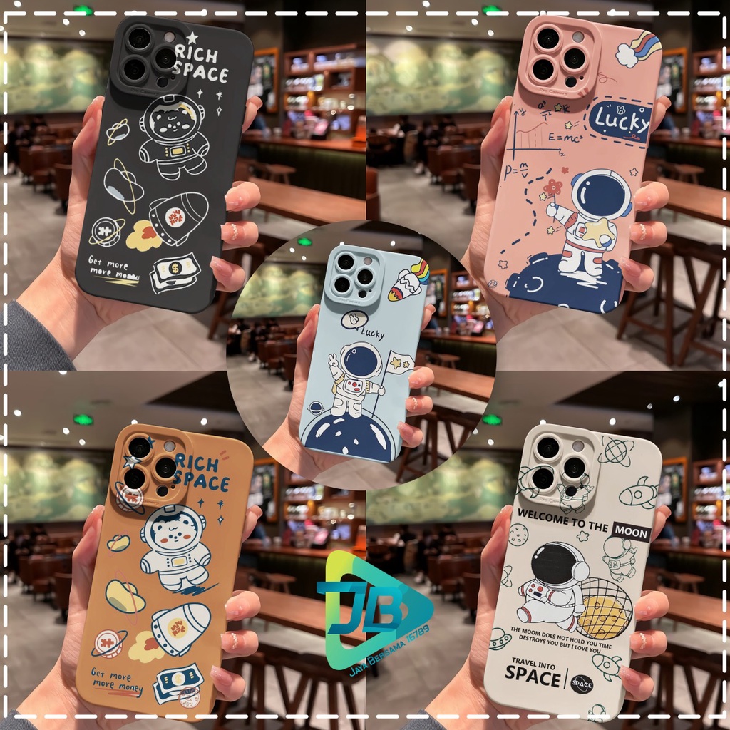 CUSTOM CASE SOFTCASE SILIKON PROCAMERA SPACE CUSTOM OPPO REALME VIVO XIAOMI SAMSUNG INFINIX IPHONE FOR ALL TYPE JB6198