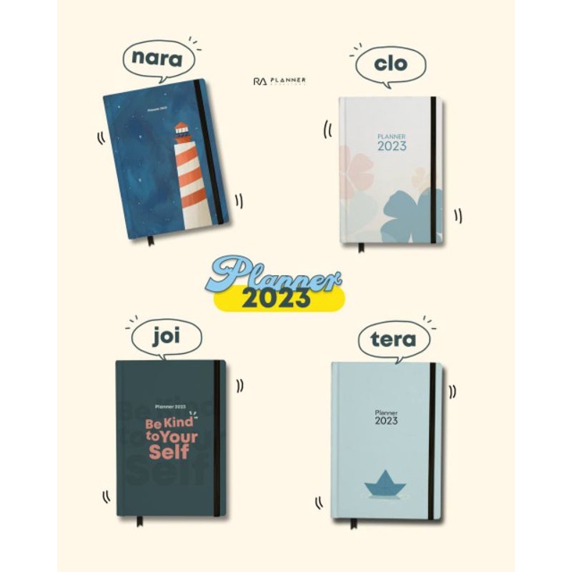 

Buku Planner 2023 Agenda Tahunan FREE TOTEBAG