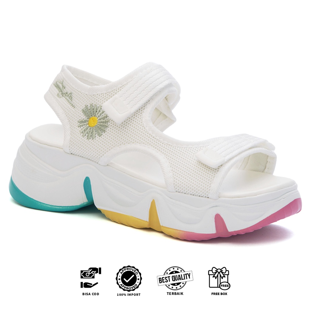 [Original Ber-Hologram] SNEAKYSHOES SEOJIN SEPATU WANITA SNEAKER SHOES H005