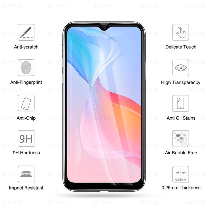 2pcs Pelindung Layar Tempered Glass Untuk Vivo Y21 Y20 Y20i Y20S Y30 Y31 Vi vo vo 6.51&amp;quot; Ic V2111