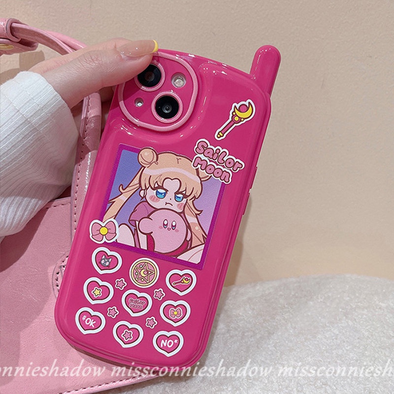 Soft Case Desain Kartun Anime Sailor Moon Gaya Jepang Retro Untuk iPhone 7 8 Plus 11 12 13 Pro MAX XR X XS MAX