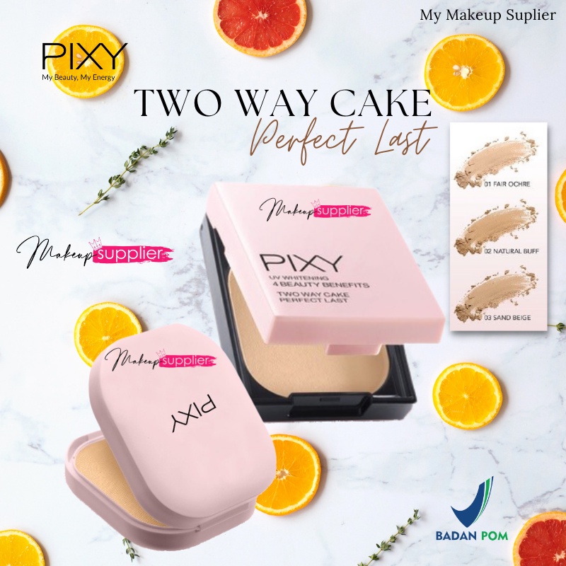 ❤️ MS ❤️ PIXY PERFECT LAST TWO WAY CAKE | BEDAK PADAT ORI ✔️BPOM