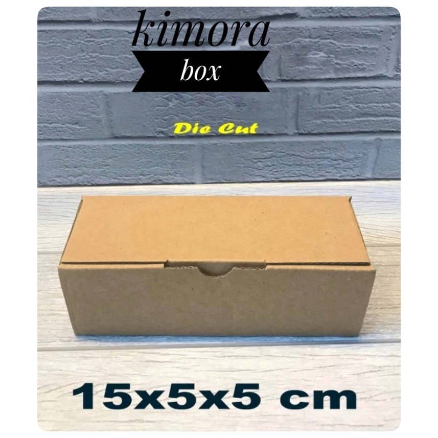

Kardus karton box Uk. 15x5x5 cm ...Kardus Pizza/die cut untuk aksesoris dll
