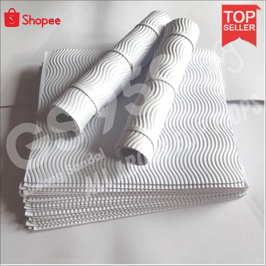 SPON EVA / BUSA ATI MOTIF CACING UNTUK SOL SENDAL HOTEL